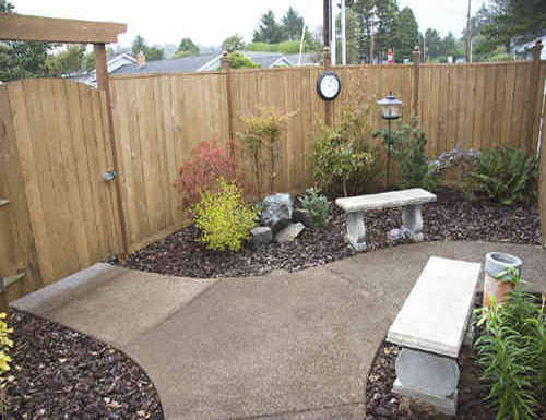 Private garden
